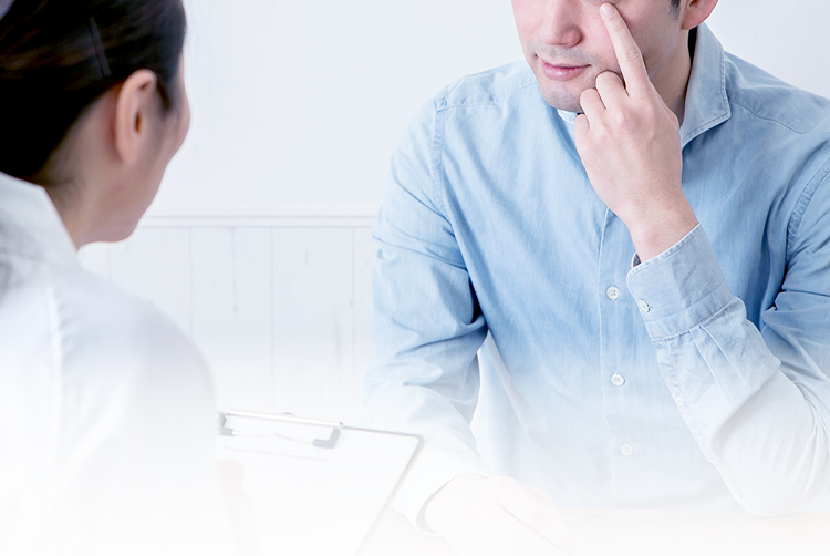 気づかないうちに進行する緑内障。だから、定期健診が大切です。